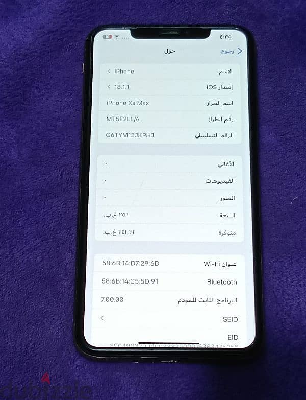 Xs max 256G 2