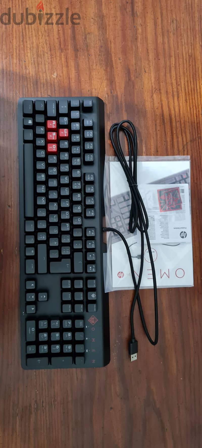 HP Omen Encoder Gaming Keyboard Brown Switch 2