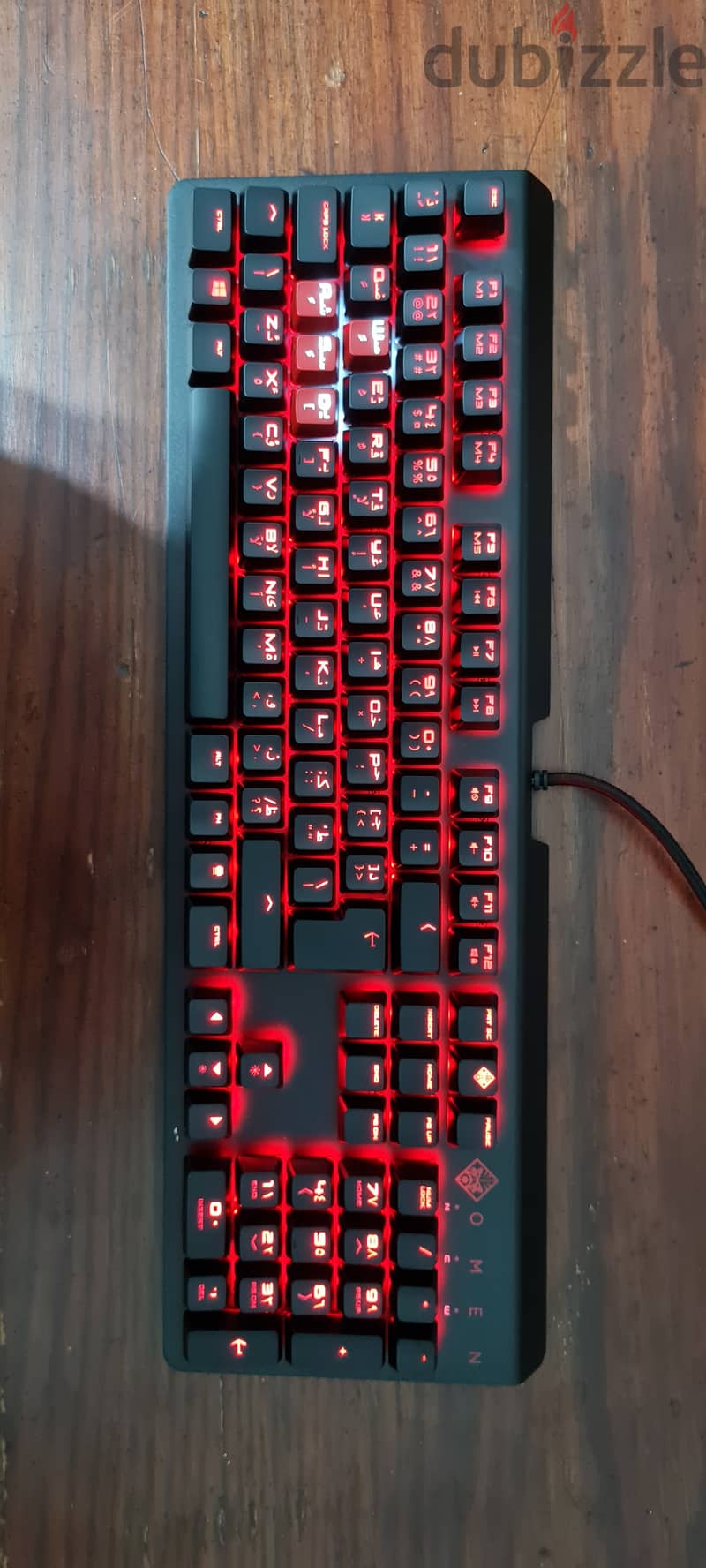 HP Omen Encoder Gaming Keyboard Brown Switch 4