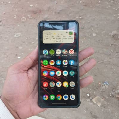 للبدل شاومي poco x3 pro سليم معاه كرتونه فاضيه