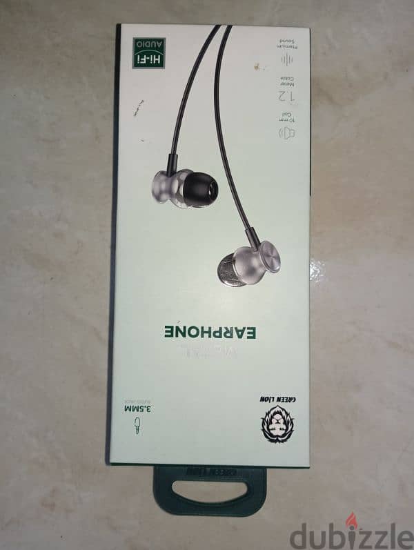 headphone green lion معاها ضمان سنة 2