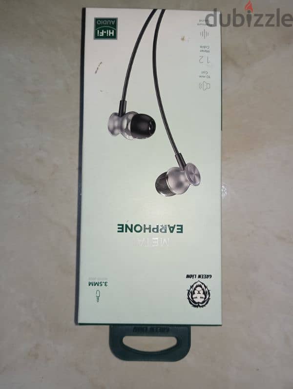 headphone green lion معاها ضمان سنة 5