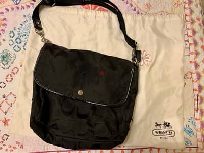 Coach bag black very good condition