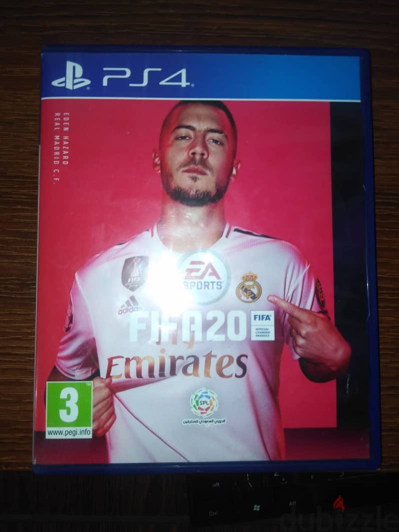 لعبة  فيفا 20  بها لغة عربية وتعليق عربي  fifa 20 cd ps4 0