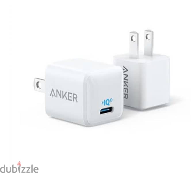 شاحن انكر سرع ٢٠ واط قابل للطى Anker charger  مناسب لل ايفون iphone 3