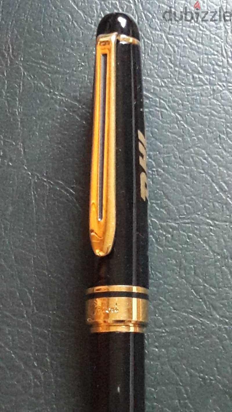 قلم حبر اصلي جديد مطلي دهب  Colibri London Fountain Pen 4