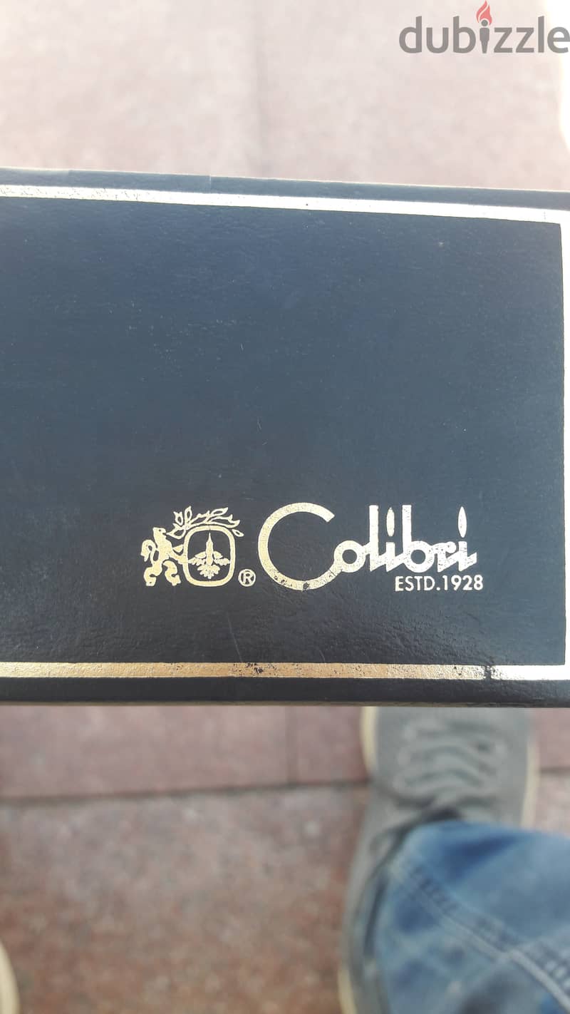 قلم حبر اصلي جديد مطلي دهب  Colibri London Fountain Pen 11