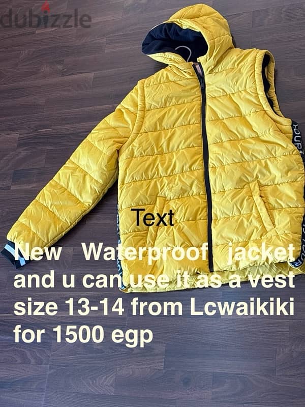 waterproof jacket and vest 0