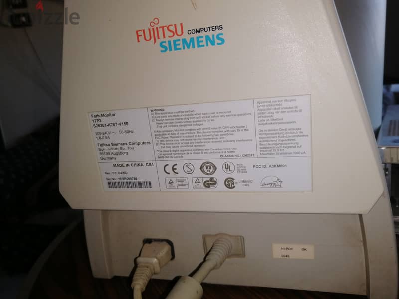 جهاز كمبيوتر  Fujitsu Siemens للبيع مستعمل 8