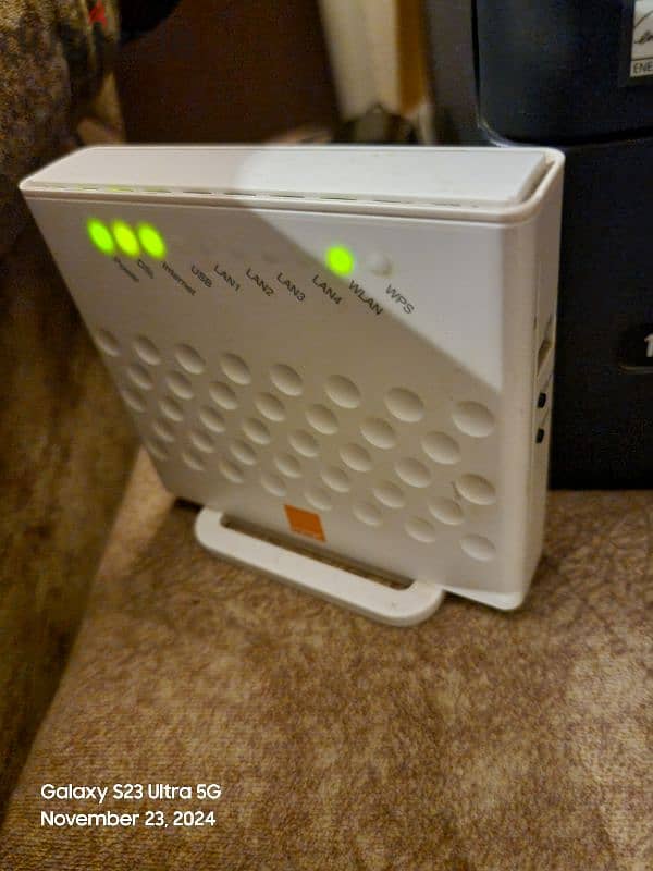 vdsl  اورنج روتر بحالة الزيرو 1