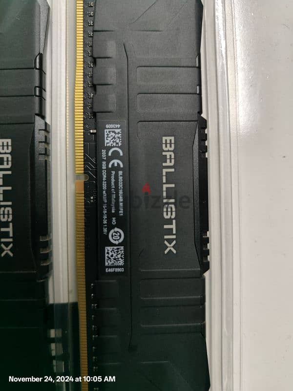 crucial ballistix 8*8gb 3200mhz ddr4 2