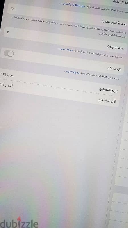 Ipad pro m4 13 256 silver مشحون مرتين 3