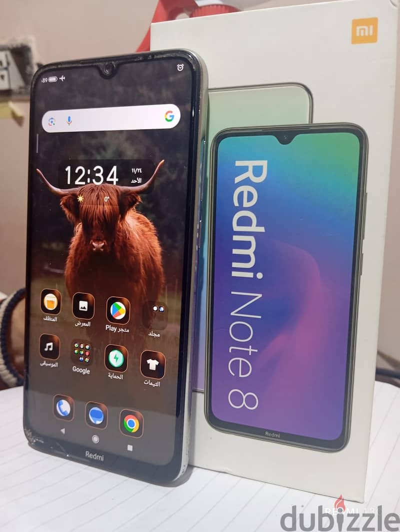 هاتف Redmi note 8 0