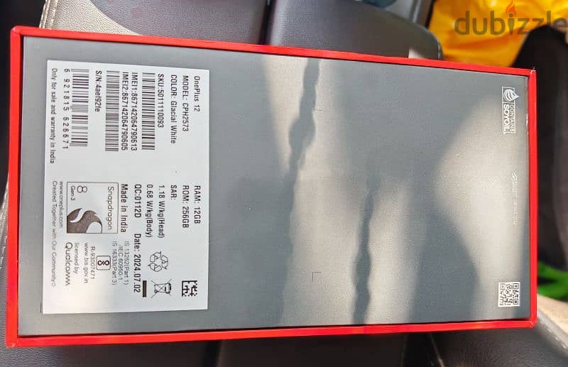 one plus 12 white like new 2