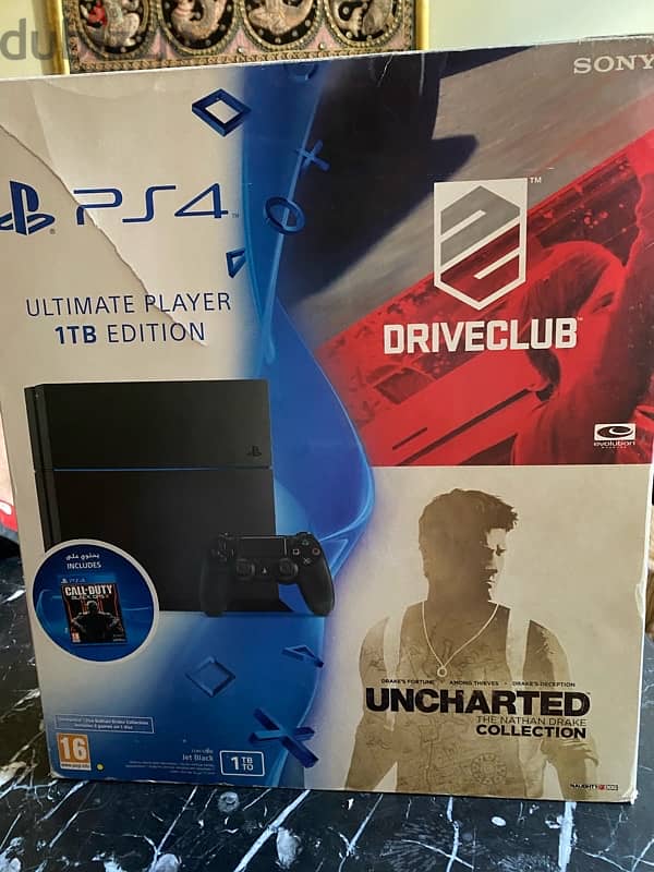 ps4 fat edition 1tb with one controller 4