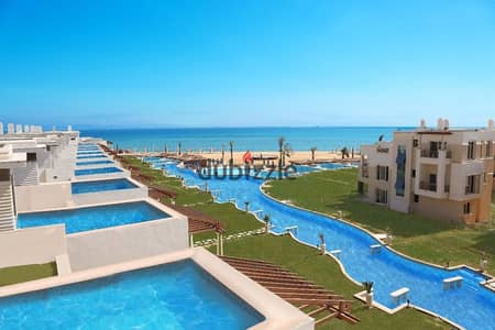 Chalet with a Panoramic Sea View for Sale in Blue Blue, Ain Sokhna (BLUE BLUE EL SOKHNA): Super luxury finishing