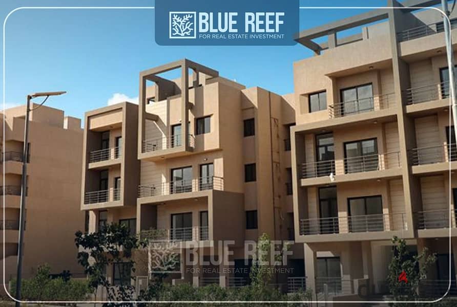 For sale,  finished apartment with garden ,AC'S, 207 SQM, a special price in Fifth Square Compound, New cairo 0