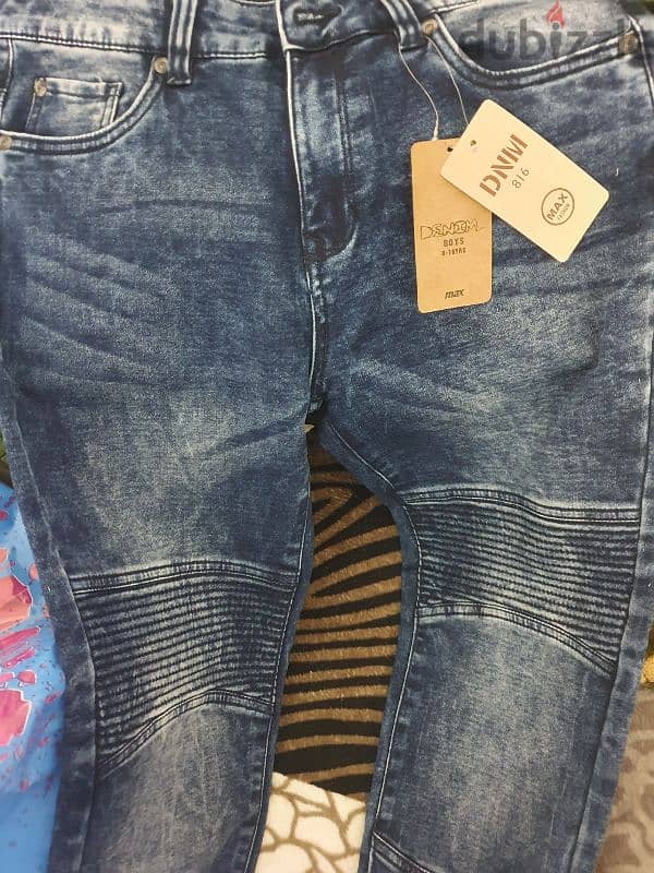 New Max Denim jeans Size 30بنطلون دينم ماكس جديد تماما 1