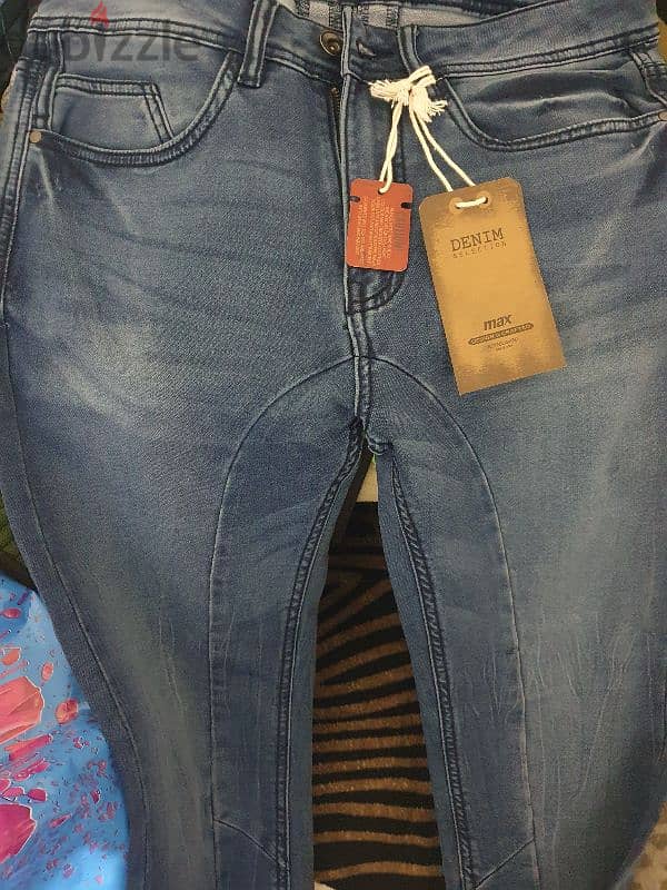 New Max Denim jeans Size 30بنطلون دينم ماكس جديد تماما 3