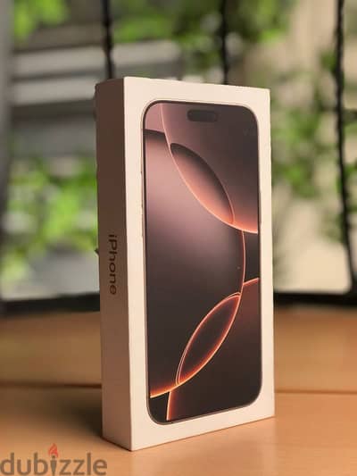 للبيع iPhone 16 Pro Max - 256 GB معفي ضريبه