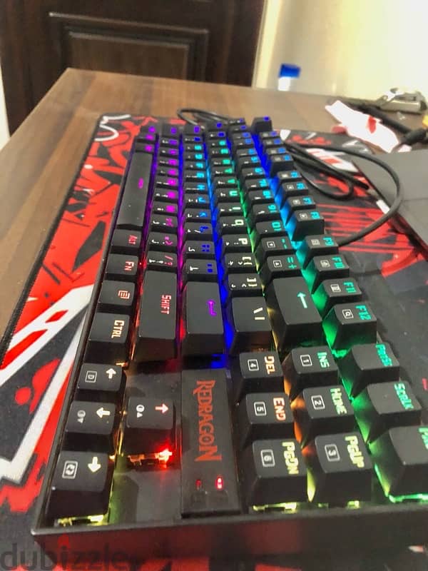 REDRAGON K552 RGB KUMARA Keyboard Blue Switches Full RGB LED 2