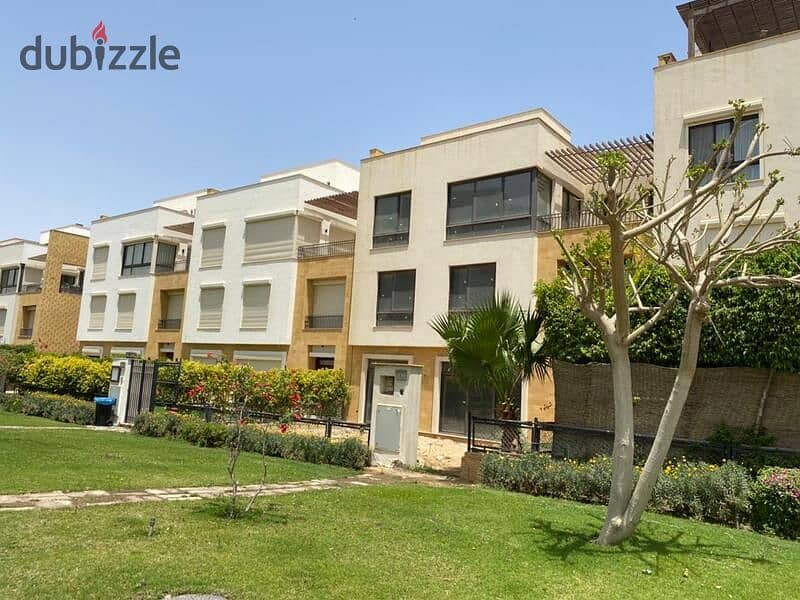 Townhouse for sale, city villa, 306 square meters, in Westown Sodic Beverly Hills 0