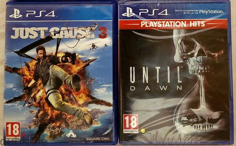 until dawn & just cause 3 0