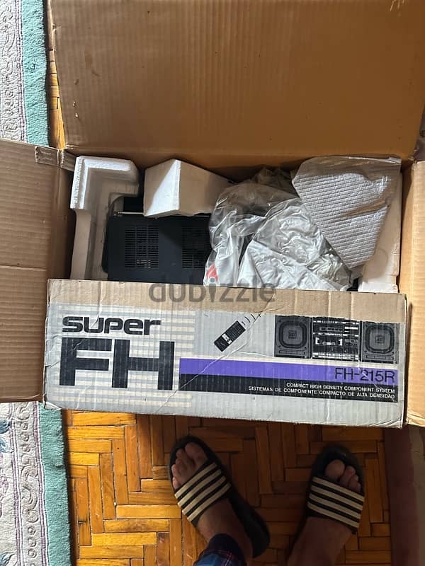 جهاز سوني  كاسيت ياباني اصلي جديدSony home audio cassette NEW and 1