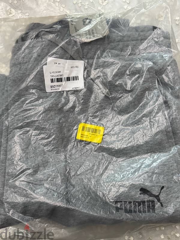 puma grey sweatpants XXL sale - للبيع بنطالون رياضي بوما ٢ اكس لارج 0