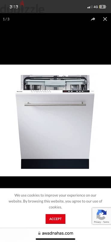 Baumatic 60cm Built-in Fully Integrated Dishwasher 2