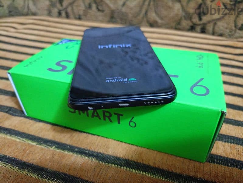 موبایل انفینکس Infinix SMART6 زیرو بكل مشتملاته فتح كرتونه فقط زيرو 18