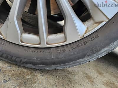 ٤ فرد كوتش Bridgestone 215/55R17