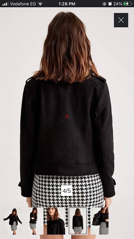 defacto women black jacket جاكيت حريمي ديفاكتو 3