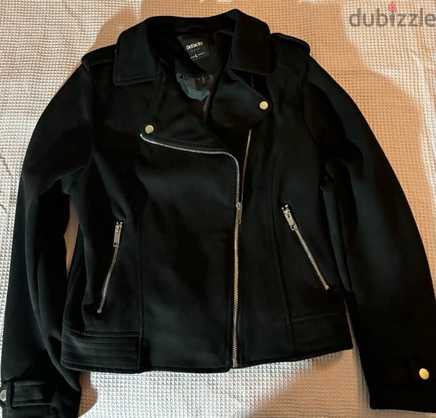 defacto women black jacket جاكيت حريمي ديفاكتو 6