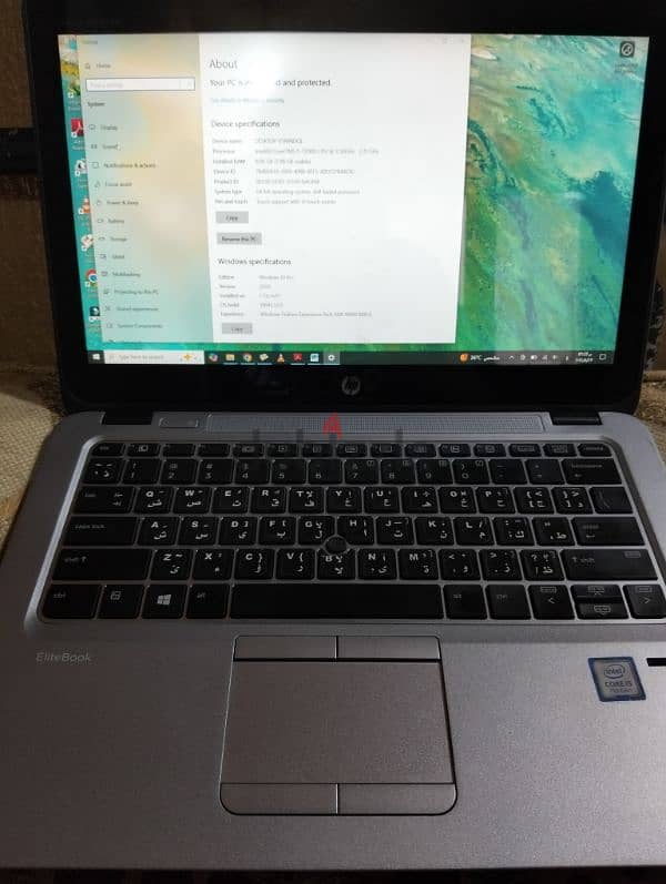 Hp Elitebook 820 g4 بحالة الجديد 1