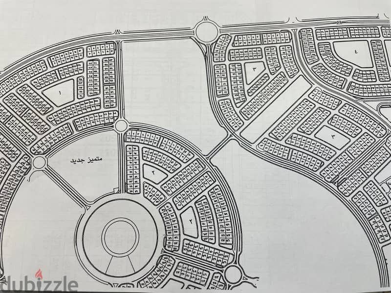قطعة ارض للبيع فى منطقة 2 التوسعات مدينة بدر تانى نمره من الخدمات 0