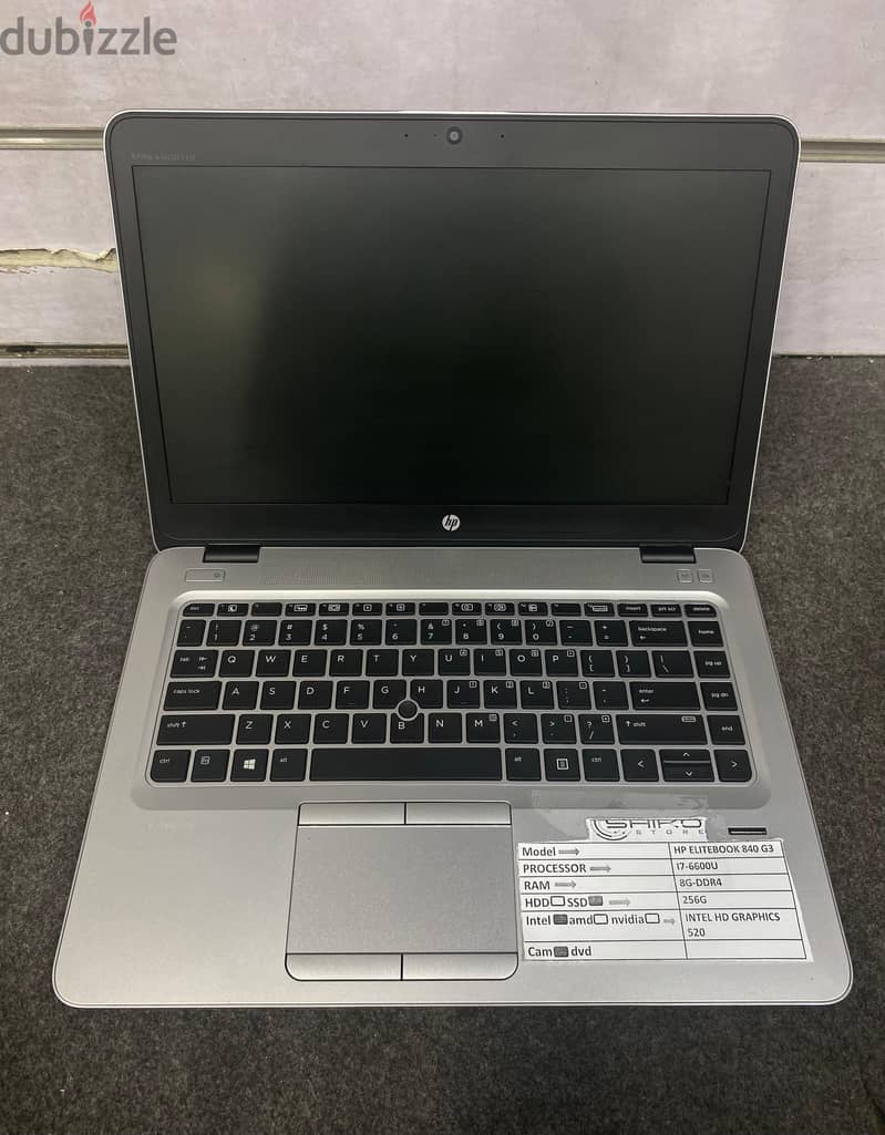 Laptop Used HP EliteBook 840 G3 3