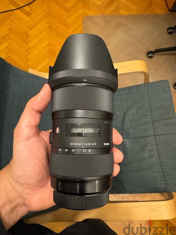 Sigma 18-35mm f/1.8 DC HSM Art Lens for Canon EF 5