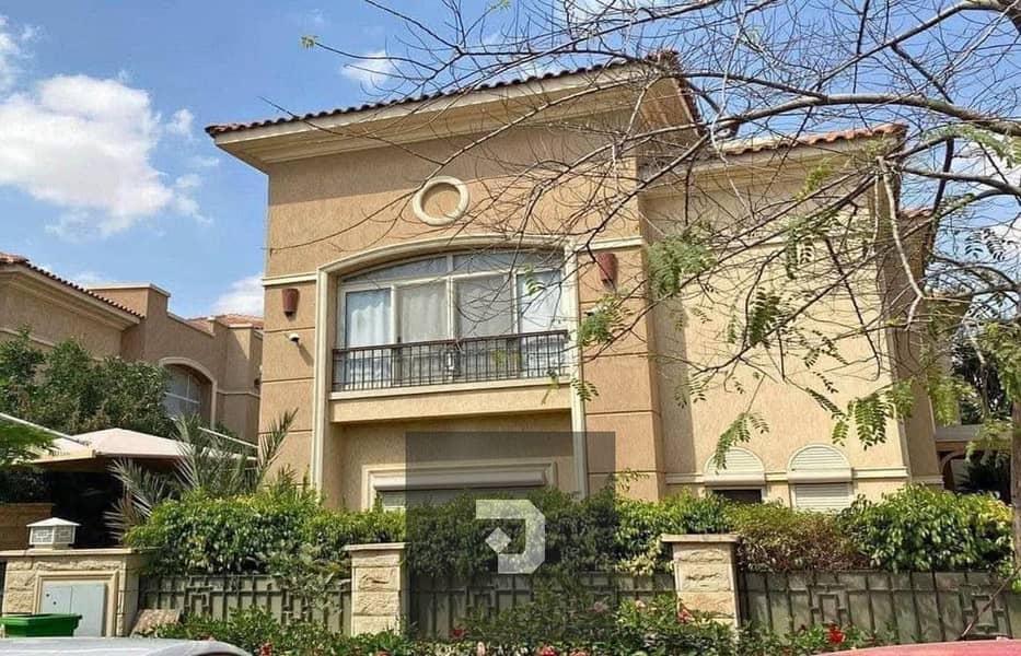 A standalone villa for sale with ready to move at an attractive price in Stone Park Compound, New Cairo. 0