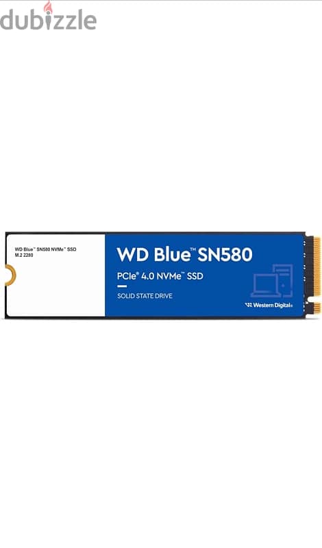 Western Digital SN580 1tb m. 2 ssd للبيع 0