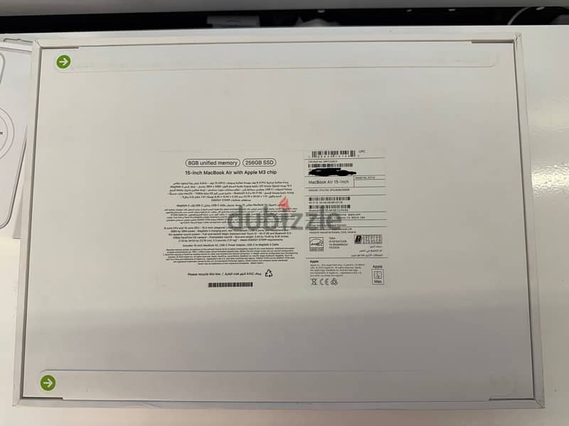 MacBook Air 15-inch M3 Chip عربي 0