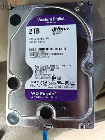 hard disk western 2tb