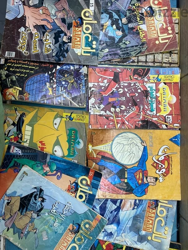 batman dc comic books in arabic 0