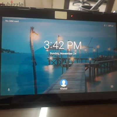 lenovo Tab M10 Black with folding cover  حالة جيدة