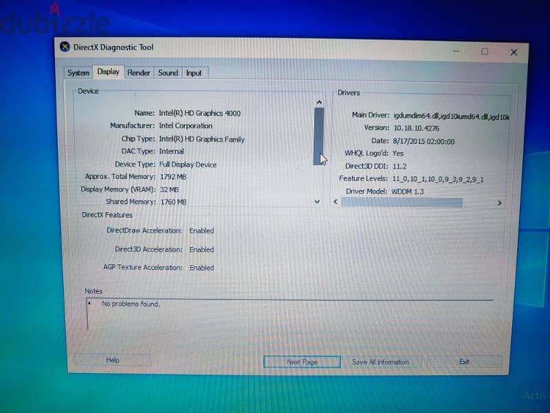 لابتوب سامسونج core i3 جيل تالت حاله نضيفه 4