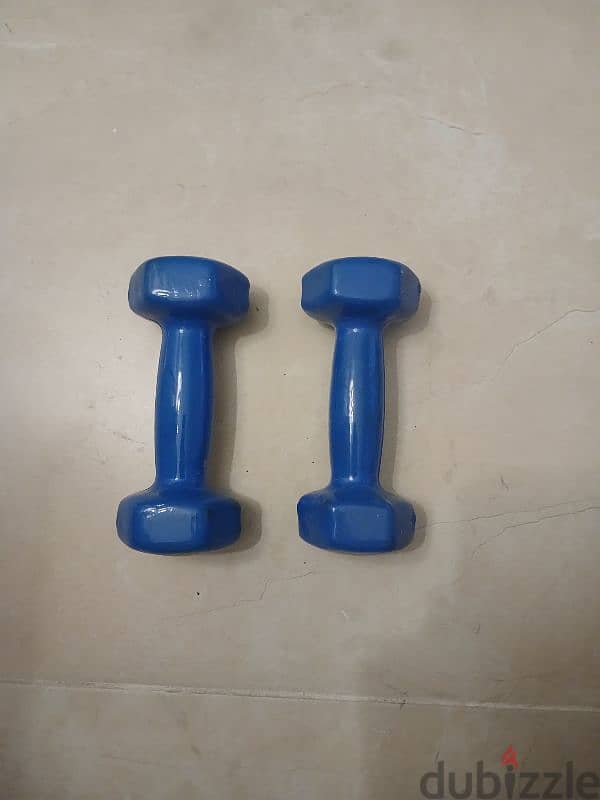 Used 2kg dumbbells 0