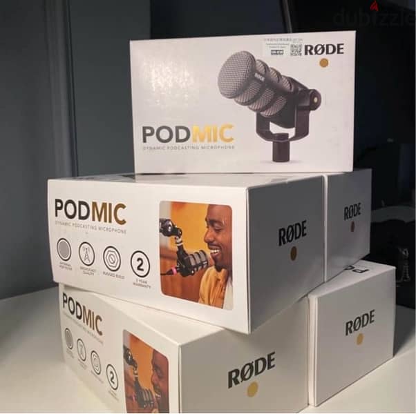 مايك rode pod mic جديد متبرشم 1