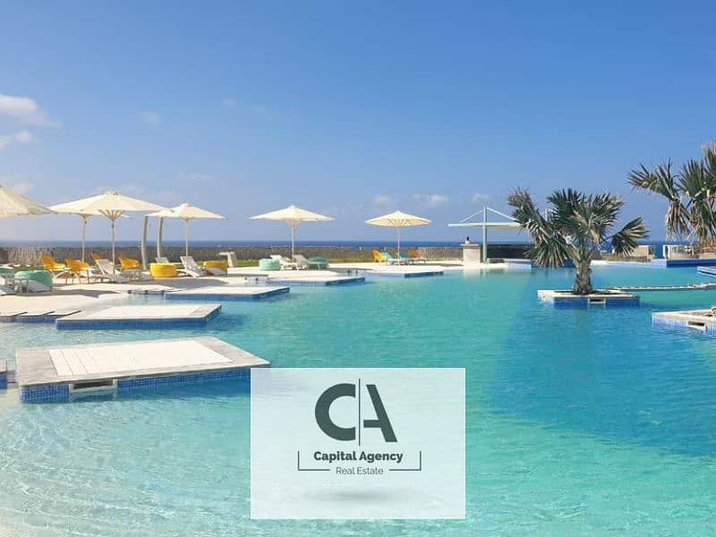 Chalet for sale next to La Vista Bay | Only 5% down payment Real estate developer Tatweer Misr | 18% cash discount * D- BAY * 0