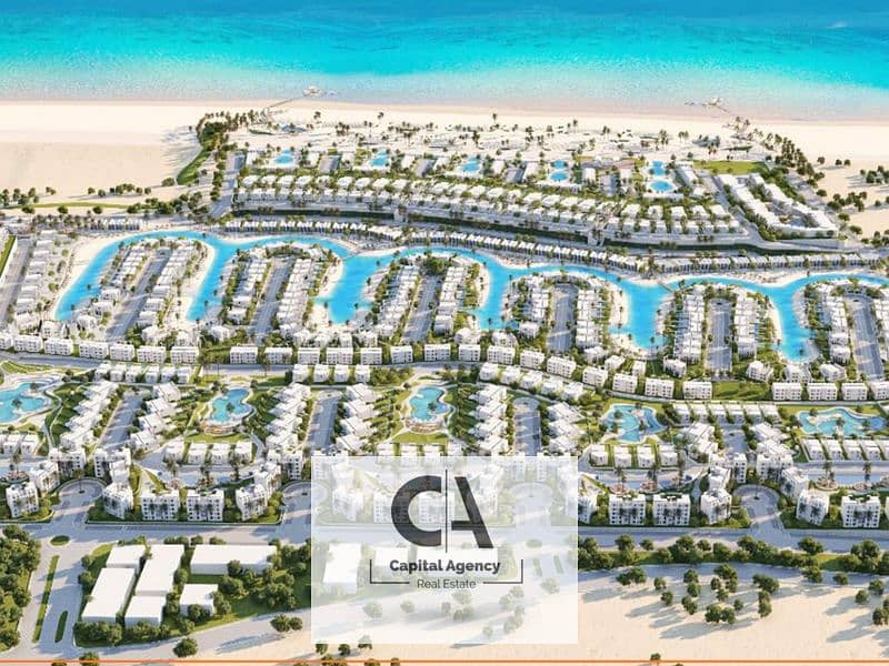 Chalet with garden, 51 meters, next to La Vista Bay, in Dbay Only 5% down payment Real estate developer Tatweer Misr | 18% cash dis 0