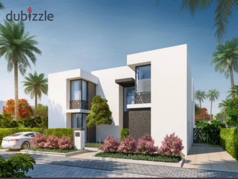 Own a townhouse in the heart of October City in Badya Palm Hills compound. 0